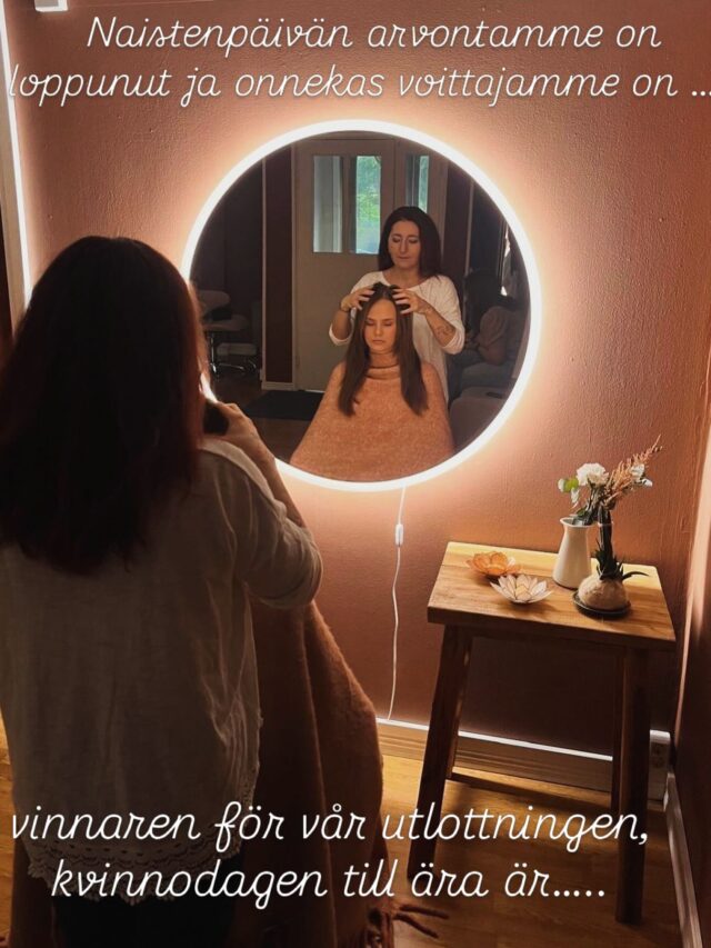 Ihanaa naistenpäivää kaikille naisille🤎Ihanan intialaisen päähieronnan ja hiushoidon voitti @ellieriksson_ , ONNEA💗Glad kvinnodag till alla kvinnor 🫶idag och grattis till @ellieriksson_ som är varmt välkommen att boka tid för en skön indisk huvudmassage och hårvård hos oss @hiusgalleriasaloneliza .#vanhaporvoo #visitporvoo #ekokampaamo #hemmotteleitseäsi #hairspa
