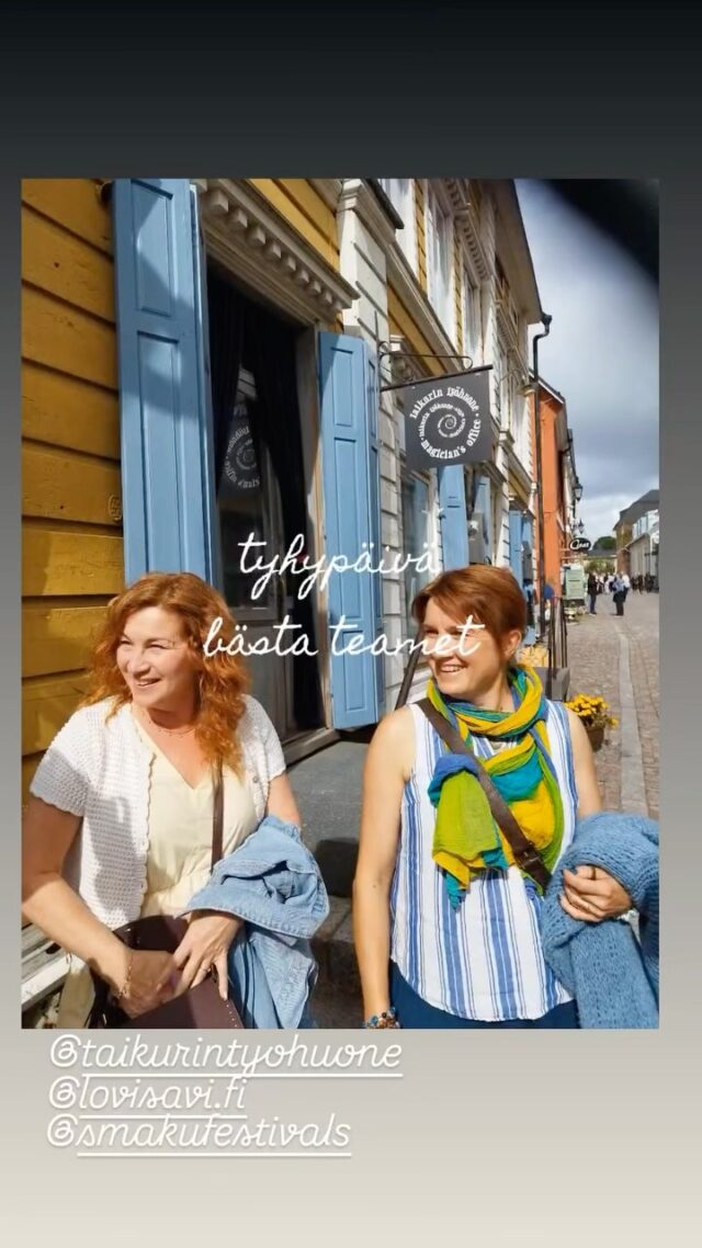 Kiitos ihanat työkaverit!✨💛Meillä on harvoin mahdollisuus viettää näin paljon yhteistä aikaa, joten tämä päivä oli ihan erityinen. 🥰 Kävimme ensin ihastelemassa ja ihmettelemässä Mielettömän Taikurin uutta työhuonetta – niin upea ja inspiroiva paikka! ✨Sen jälkeen suuntasimme Loviisaan, jossa pääsimme itse taiteilemaan ja tekemään omat kupit ja kulhot. 🎨🏺 Niin hauskaa yhdessä tekemistä ja ihania muistoja taas kerran.Ja päivän kruunasi vielä Smaku-tapahtuma, jossa pääsimme maistelemaan toinen toistaan herkullisempia annoksia. 😋 Malinin ylivoimaiseksi voittajaksi keilasi @restaurant_khukuri kana-annos! 😘🔥Kiitos ihanasta päivästä, illasta, naurusta, yhdessäolosta ja kaikista näistä pienistä hetkistä, joista syntyy parhaat muistot. ❤️Olette ihan parhaat – bästa teamet! 🫶✨Tack finaste ni för en helt magisk sommardag! ❤️✨ Så mycket skratt, fina upplevelser och härlig tid tillsammans. Ni är verkligen bästa teamet! 🥰 Tacksam för er och för alla fina stunder vi får dela. ❤️
@catharinahaireliza @fridahaireliza @sarastylar @saanahaireliza @ruzannahaireliza @vilmahaireliza @katihaireliza @johannahaireliza @sarahhaireliza @bymalinkajander
@taikurintyohuone @lovisavi.fi
