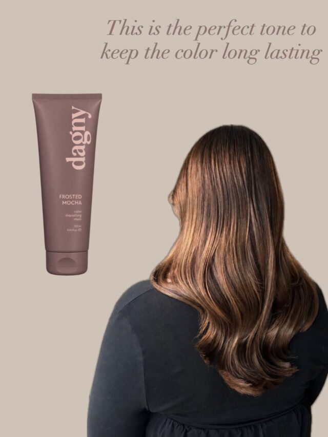 We are in love with @dagnyhair 🤎✨🐻 Helppo käyttöinen sävyttävä tehohoitoaine pesun yhteydessä #frostedmoccaLättanvänd nyanserande hårinpackning som du kan använda hemma samtidigt när du tvättar håret #dagny