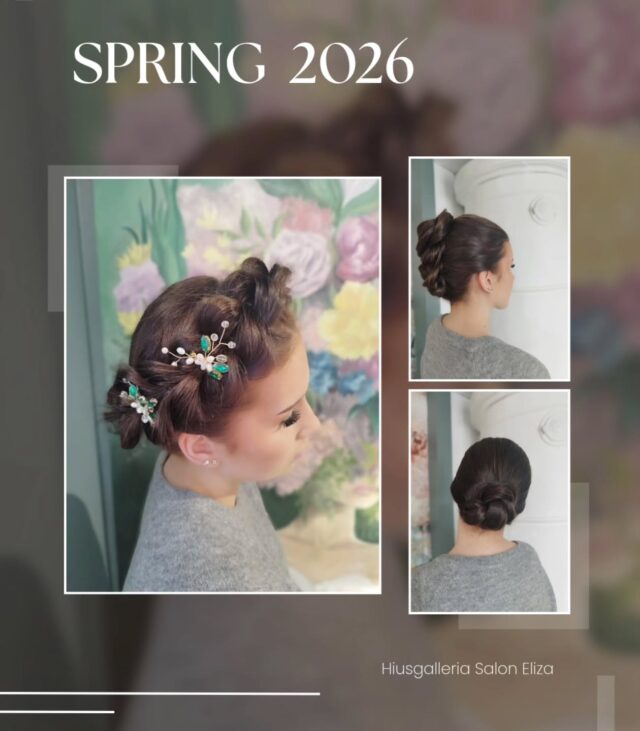 Juhlat tulossa? 🥂
On aina ihanaa mennä juhliin, kun hiukset on laitettu ammattitaidolla 😊
Kevään ja kesän lauantait ovat meillä kiireistä aikaa, joten varaa aikasi ajoissa ☀️🩷#visitporvoo #vanhaporvoo #juhlakampaus #kampaamoporvoo #varaaajoissaTervetuloa🩷VälkommenHar ni en fest på kommande?🥂
Det är alltid trevligt att gå på fest när håret är fixat professionellt.😊
Vår/sommar lördagar är ofta fullbokade så var ut i god tid med din bokning 🩷.
@hiusgalleriasaloneliza